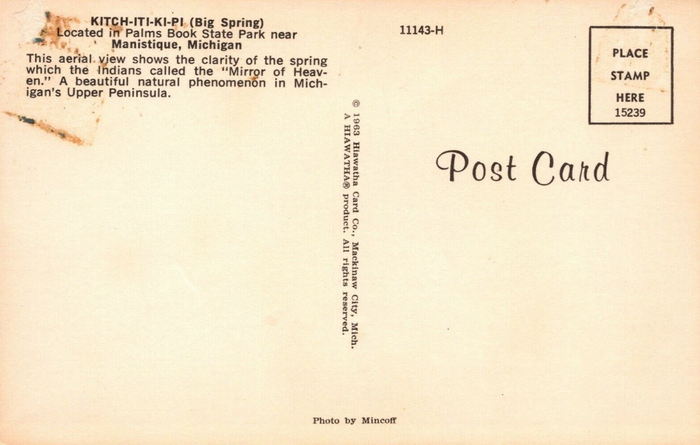 Kitch-iti-kipi - Postcard (newer photo)